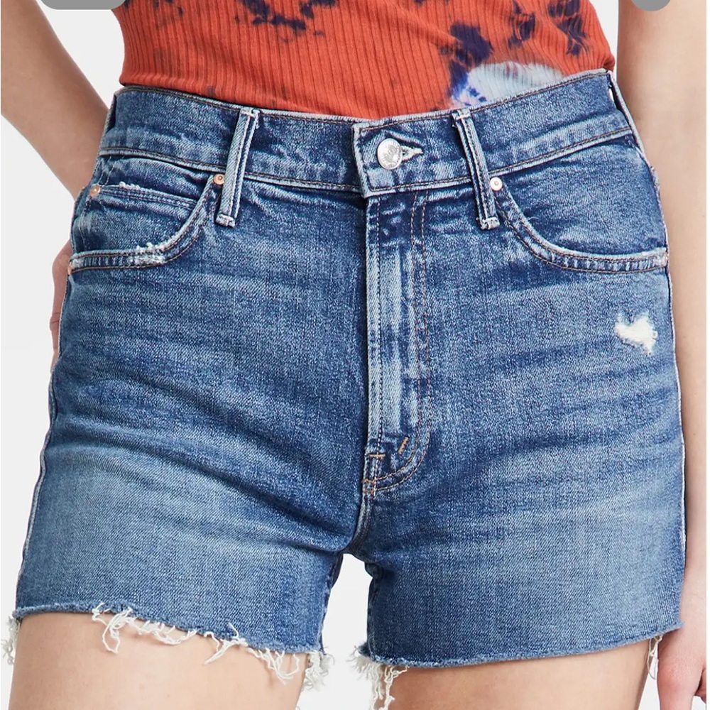 Mother The Dutchie Frayed Shorts